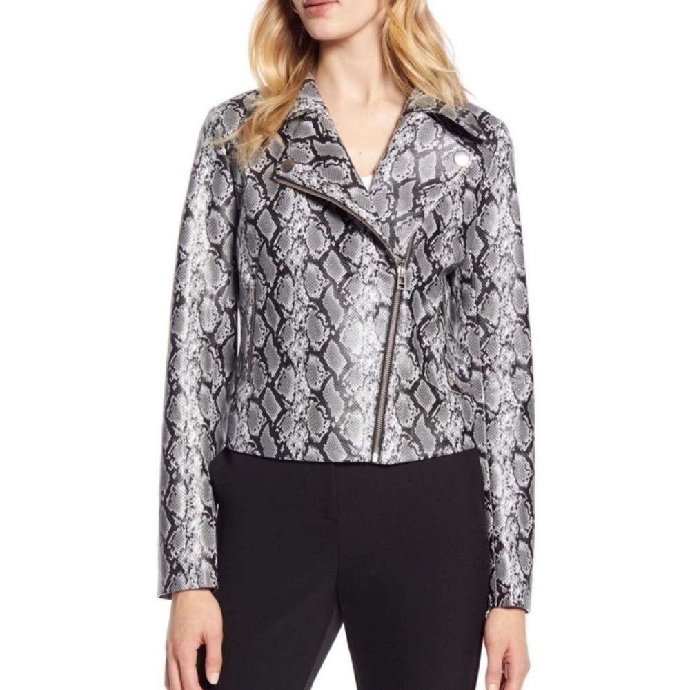 Halogen Snakeskin Jacket - Picture 2 of 13